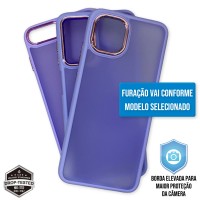 Capa iPhone 16 Plus - Clear Case Fosca Light Purple